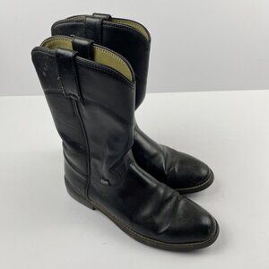 Justin Black  Classic Boots Wms 7.5